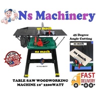 TABLE SAW WOODWORKING MACHINE 10"  2200W