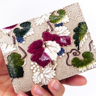 小銭入れ　野葡萄　零钱包　硬币包