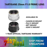 7artisans 25mm f1.8 Lens