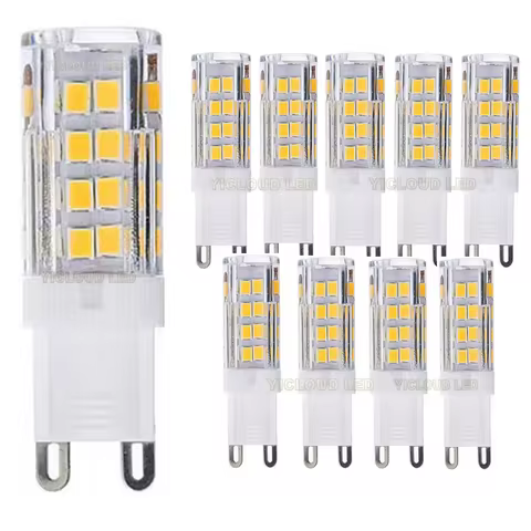 10pcs G9 LED 18W 15W 12W 9W 7W AC 220V 230V 240V G9 LED Lamp LED Bulb SMD 2835 LED G9 Light Replace 