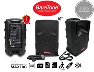 premium Speaker Portable Baretone 10" MAX10C / MAX 10C / MAX10 C / MAX