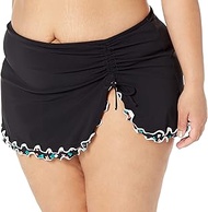 Women's Gin Fizz Full Figure Skirted Swim Bottom