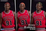 New Arrival Enterbay NBA 1/6 Dennis Rodman  | 洛文蠟像級人偶