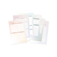 Pastel A5 Binder Inserts - 6 Rings Looseleaf Paper