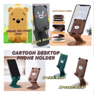 Homeplus Cute Cartoon Phone Stand Cellphone Tablet Desktop Holder Foldable Portable Mobile Phone Sta