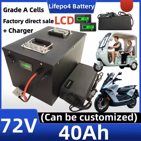 JH 24S 72v 40ah lifepo4 lithium phosphate battery pack BMS for 5000w 3500w Forklift RVs, boats, golf
