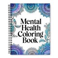 JIYAN2866 Motivational Quotes Mental Health Coloring Book A4 Size Cheerful Drawing  Encourage Book P