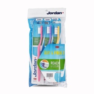Jordan Adult Toothbrush Smile (4+2) - Soft / Medium & Hard Teeth Cleaning Teeth Care Berus Gigi 牙刷