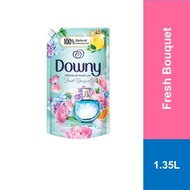 Downy Premium Parfum Fresh Bouquet Fragrance Concentrate Fabric Conditioner Refill, 1.35L