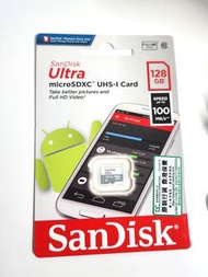 包郵！SanDisk Ultra microSDXC 128GB 記憶卡 香港行貨