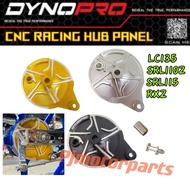 YAMAHA LC135 4S V1-V7 / SRL115 / SRL110Z ZR / RXZ ( ORIGINAL DYNOPRO ) REAR ALLOY CNC BRAKE HUB / BE