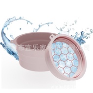 Hot-selling Silicone Foldable Ice Pack Washbasin Ice Bathtub Ice Bucket Ice Pack Washbasin Silicone 