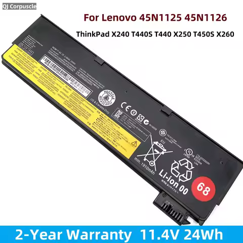 Original 45N1125 45N1126 Laptop Battery For Lenovo ThinkPad X240 T440S T440 X250 T450S X260 S440 S54