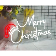 Merry Christmas Neon Sign, Christmas Led Sign Custom Neon Sign, Customizable Neon Sign, Neon Sign, N