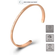 Vòng tay nữ Titan cuff DW cá tính độc đáokhông đenTặng kèm quà xịn sò.