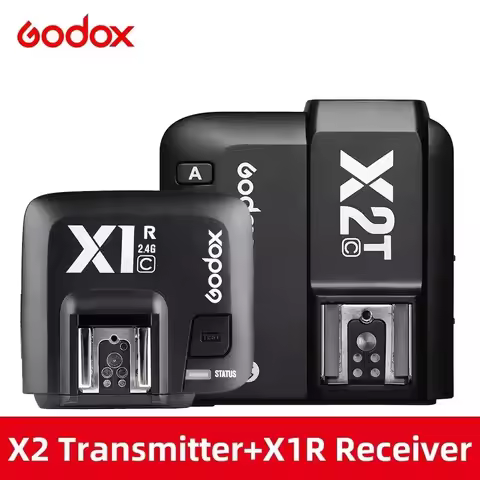 Godox X2 2.4G Wireless Speedlite Flash X2T-C X2T-N X2T-S HSS Transmitter Trigger with X1R-C/N/S Rece