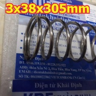 lò xo Inoc 304 LOẠI NÉN (chụi lực NÉN) 3x38x305mm kde4862