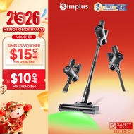 Simplus Vacuum Cleaner | 19,000Pa Hype Suction Power | Green Light Dust Reveal | 700ml Dust Cup XCQH