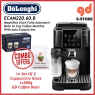 Delonghi Magnifica Start Milk ECAM22060B Fully Auto Coffee Machine With Auto Cappuccino ECAM220.60.B