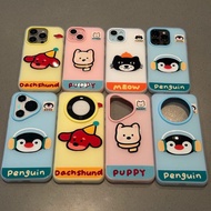Latest 2025 Puppyjelly Color 2 In 1 Case Vivo T5 Z11X V70 Fe Y05 Y19S Pro V60 Lite 4G 5G Y400 Y29 Z1