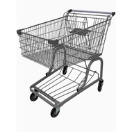 Sam Supermarket McDonn Supermarket Shopping Cart Shopping Mall Truck Double-layer Property Large-cap