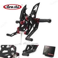 Arashi V2.0 CNC Adjustable Rearset Footrest For YAMAHA FZ-07 FZ07 / MT07 MT-07 XSR700 2024 2025 XSR 