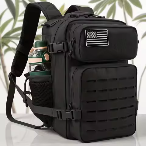 25L Tactical Backpack Outdoor Bag Fitness Backpack MOLLE Backpack Women's/Men's Hiking Survival Back