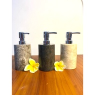 Marble Soap Dispenser Bottle Luxury Marble Liquid Soap Holder 150 ML | Balinese Hotel & Villa Shades