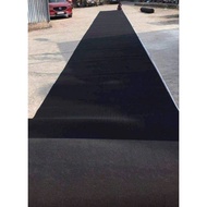 Combo 4m square black event carpet