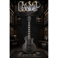 ESP LTD EC-1000FR Electric Guitar - Black Satin