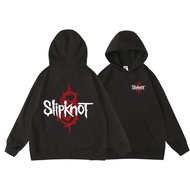 ขนแกะเรียงรายHooded Pulloverวัยรุ่นHip Hop Punk RockเพลงSlipknotพิมพ์ซิปเสื้อกันหนาวสบายๆฤดูใบไม้ร่ว