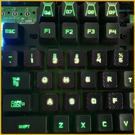 BTM 13Pcs Backlit Keycap Anti-Slip for Romer-G Switch G910 G810 G413 G310 Mechanical Keyboard Keycap