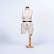 1/2 scale plus GB size 18 mini torso mannequin for draping dress form designer school