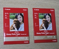 全新 Canon Pixma Glossy Photo paper GP-508 10x 15 cm 20 張 2 pack, 共40張