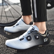 Ready Stock Size 36-47 Rotating Buckle Cycling Shoes Locked Bicycle Shoes Road Lock Shoes Lace-Free Sports Shoes Road Sole Bicycle Shoes Sports Shoes Rubber Outdoor Bicycle Shoes Professional Sports Shoes/Sports Shoes Road Bicycle Shoes Running Shoes