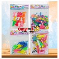 7pcs / 10pcs / 12pcs / 22pcs Party Favors [Paper Whistle / Ballon Whistle / Mini Small Horn / Roping