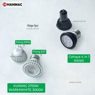 H6q 6w led halogen lamp spotlight warm white e27 mr16 G4 spot
