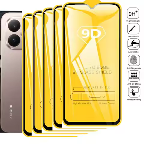 1-5PCS 9D Tempered Glass For Xiaomi 14T Pro 13 15 Xiaomi Mi 11 Lite 5G NE 12 9T Pro 9X 11i 12 Lite 9