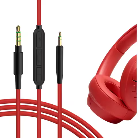 Geekria Audio Cable with Mic Compatible with JBL Tune 770NC 760NC Live 660NC 650BTNC Headphones