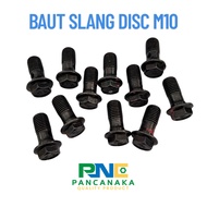 M10 DISC HOSE BOLT M10 DISC HOSE BOLT - 1 PCS