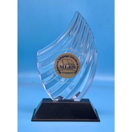 Acrylic Award Stand - 61825 Acrylic Award Stand, Ideal for School Prizes, Achievements, Competition 