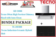 TECNO HOOD AND HOB FOR BUNDLE PACKAGE ( KD 3088 &amp; TG 283HB ) / FREE EXPRESS DELIVERY