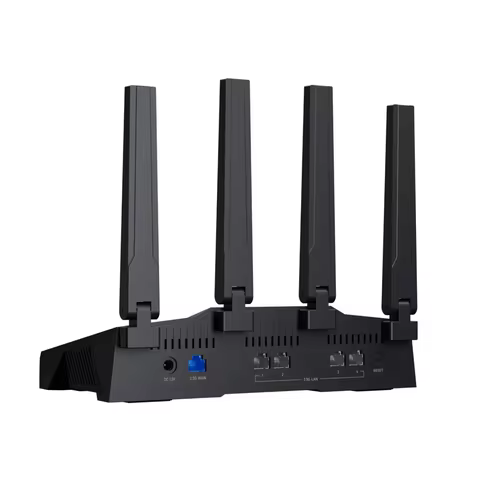 GL.iNet GL-BE9300 (Flint 3) First Tri-band Wi-Fi 7 Home Router 5× 2.5G Ports Robust VPN Capabilities