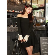 [I011] Korean Long Sleeve Mini Dress – Korea Long Sleeve Mini Dress