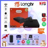 [Ready Stock] 2023 Version Longtv 2 Free Lifetime IPTV with 2GB RAM 16GB ROM [1 Year Warranty]