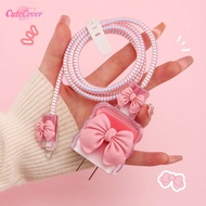 CuteCover Set 5 Items Charger Cable Protector Xiaomi & Redmi &poco 67w/90w Butterfly Design Adapter 