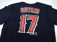 MLB 美國職棒大聯盟 洛杉磯天使 OHTANI 大谷翔平 #17短袖背號T恤 (6760217-580)