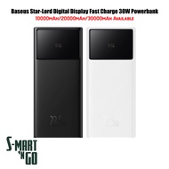 Baseus Star-Lord Digital Display 10000mAh/20000mAh/30000mAh Fast Charge 30W PowerBank