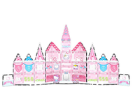 Picasso Tiles 54 Pc Hello Kitty & Friends Magnetic Tiles Building  Set ของเล่นสำหรับฝึกสมองแบบตัวต่อ