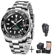 [COD]【100 Original】Pagani Design 40Mm Mens Stainless Steel Watch Strap Automatic Watch For Men Luminous Calendar Mechanical Men Watch Wrist Watch PD-1662